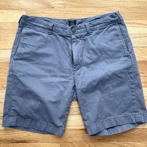 J Crew Men’s Stanton Cotton Chino Shorts - sz 33